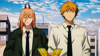 Power , denji, Power (Chainsaw Man), Denji (Chainsaw Man), Anime, Chainsaw Man HD wallpaper