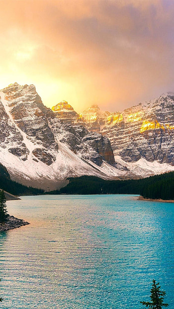 Banff National Park, Stunning backgrounds, the best, Breathtaking views HD phone wallpaper