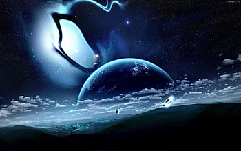 3D---High-Resolution-Space--Background. HD wallpaper