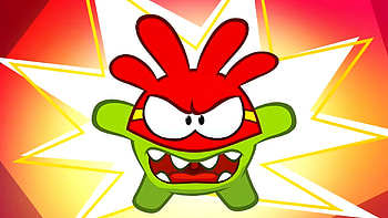 Angry Om Nom - Om Nom Stories: SuperNoms HD wallpaper