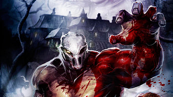 Splatterhouse, game, evil, video HD wallpaper