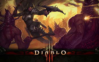 Diablo 3, Action-packed adventure, Heroes of Sanctuary, Dark forces HD wallpaper