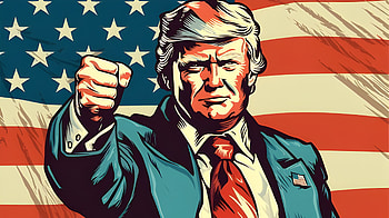 Donald Trump, MAGA HD wallpaper