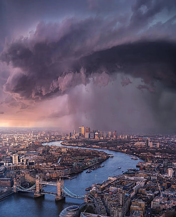 London united kingdom, cloud, sky HD phone wallpaper