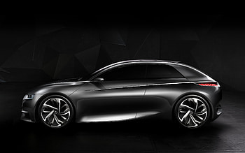 Citroën Divine DS Black Car, car, black, Citroën HD wallpaper