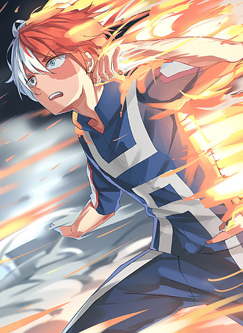 Shoto Todoroki, Anime , High-quality , Stunning quality HD phone wallpaper