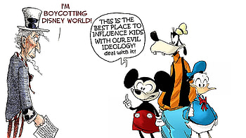 Transidiots, stupid, children, disney, leftist HD wallpaper