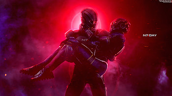 Mass Effect N7 Artwork , mass-effect-andromeda, games, ps-games, xbox-games, pc-games, 2016-games, deviantart HD wallpaper
