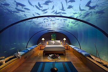 Miscellanea, Miscellaneous, Tropics, Maldives, Underwater Hotel HD wallpaper