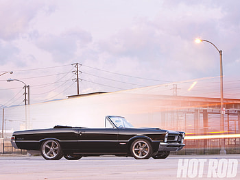 Gto Conv, 65, pontiac, classic, black HD wallpaper