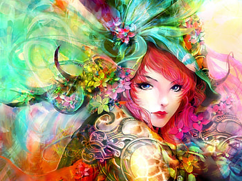 Water Color, colorful, water, color, hat HD wallpaper