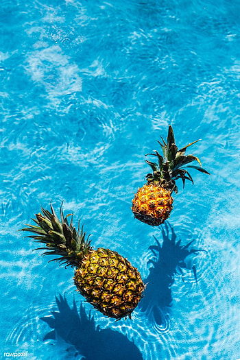 Blue pineapple wonder, Unique and rare, Eye-catching color, Exotic fruit HD phone wallpaper