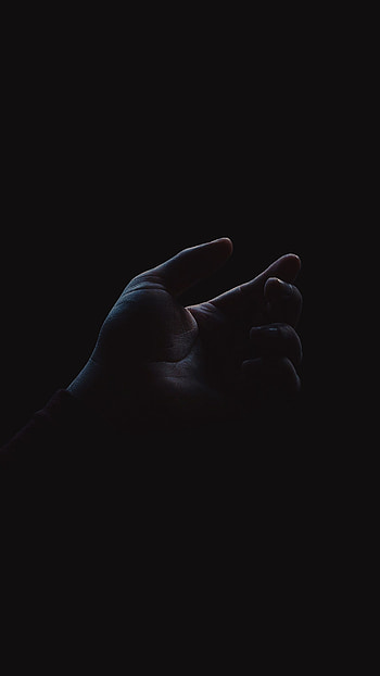 Dark, Hand, Palm, Fingers HD phone wallpaper