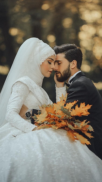 Muslim Couple, Islam Love HD phone wallpaper