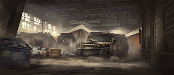 Hummer Digital Art Scifi, hummer, artist, artwork, digital-art, scifi, deviantart HD wallpaper