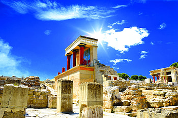 Knossos Palace, Heraklion tour, Greek journey, Ancient wonder HD wallpaper