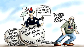 Agenda, biden, theif, debt, hate, taxes HD wallpaper