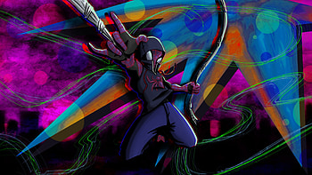 Art Spider Sona, spiderman-into-the-spider-verse, spiderman, superheroes, artwork, artist, digital-art, deviantart HD wallpaper