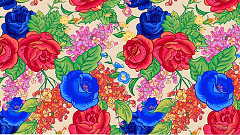 Red Blue Roses, summer, roses, bright, , flowers HD wallpaper