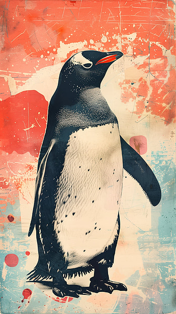 Artistic Penguin for s, penguin HD phone wallpaper