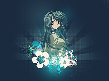 Anime girl , anime girl, clannad HD wallpaper