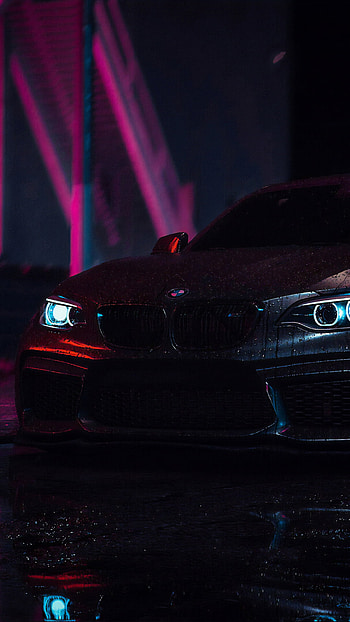BMW M2, Rain-soaked streets, Thrilling NFS experience, Exhilarating performance HD phone wallpaper