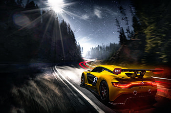Renault Sport Art, renault, cars, artist, art HD wallpaper