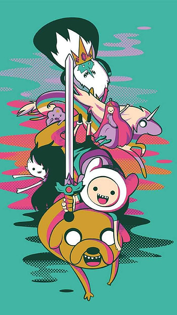 Adventure Time , Animated series, Cartoon characters, Adventure Time art HD phone wallpaper