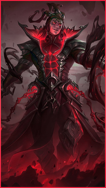 Thresh Unbound Inferno, lol HD phone wallpaper