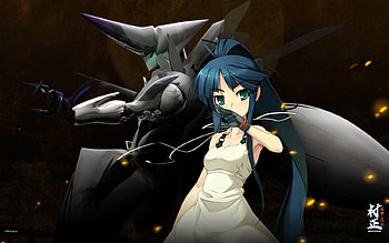 Warrior, full metal daemon, cute, anime HD wallpaper
