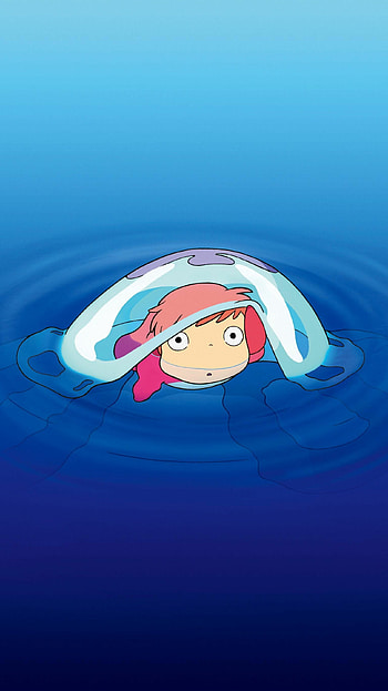Ponyo, , Ghibli artwork, Studio Ghibli background HD phone wallpaper