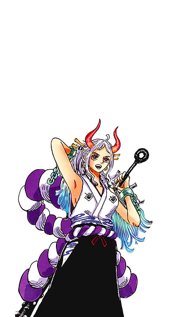 Yamato, Wano, Anime, One Piece, Manga, Onigashima HD phone wallpaper