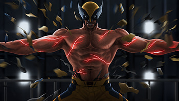 Logan Born To Bleed, wolverine, deadpool-and-wolverine, deadpool-3, movies, superheroes, artwork, digital-art, pixiv HD wallpaper