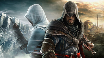 Assassin's Creed Revelations, Assassin's Creed: Revelations, Ezio (Assassin's Creed), Altair (Assassin's Creed), ubisoft HD wallpaper