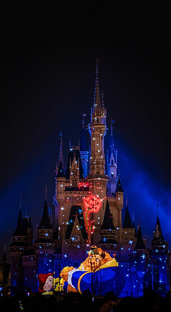 Beauty and The Beast, Disneyland HD phone wallpaper