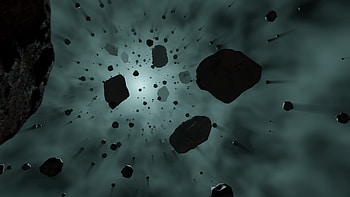 Stones, Universe, Fall, Asteroids HD wallpaper