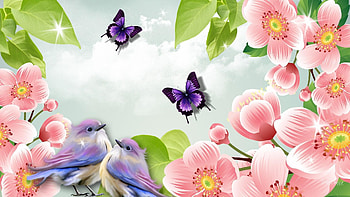 Spring Summer : : High Definition . HD wallpaper