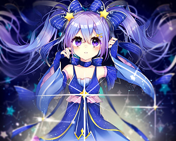 Blue eyes, curious, hatsune miku HD wallpaper