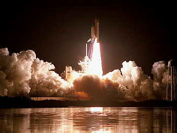 LIFTOFF!, nasa, liftoff, space flight, space shuttle HD wallpaper