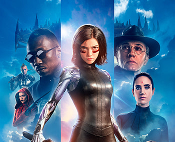 Alita: Battle Angel, sci-fi movie, 2019 HD wallpaper