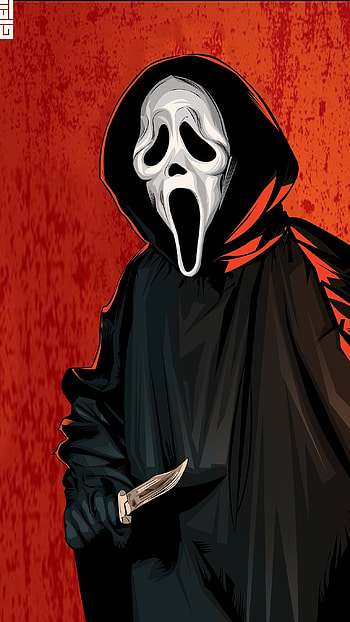 Ghost Face, Ghost Mask, Mask HD phone wallpaper
