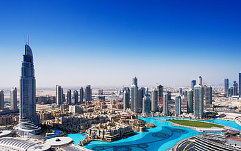 Dubai overview, , Dubai HD wallpaper