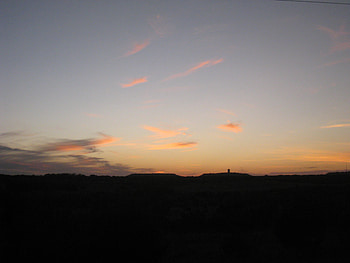 Texas Sunset, texas, hills, desrt, sunset HD wallpaper
