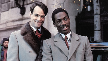 Trading Places, Film backdrop, Classic comedy, Unforgettable moments HD wallpaper
