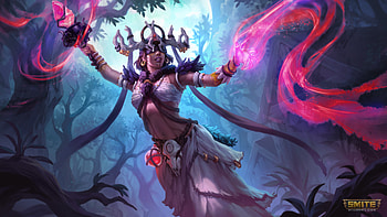 Witch of the Woods Nox, Nox (Smite), video game, Smite HD wallpaper