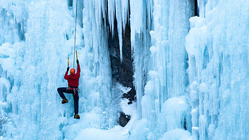 Kouchibouguac National Park, Ice Climbing HD wallpaper