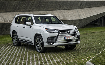 2021, Lexus LX, , exterior, front view, white SUV, Lexus LX 500D, new white Lexus LX, Japanese cars, Lexus HD wallpaper