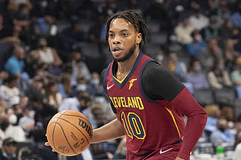 Darius Garland, Home opener absence, Cavs sprained ankle HD wallpaper