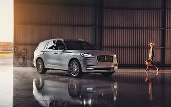 2021, Lincoln Aviator Shinola, , exterior, white SUV, new white Aviator, American cars, Aviator Shinola exterior, Lincoln HD wallpaper