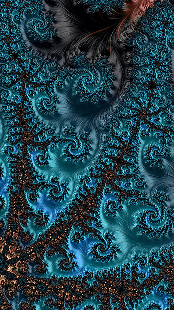 Trippy Psychedelic Fractal, trippy, psychedelic, aesthetic, Abstract, fractal HD phone wallpaper